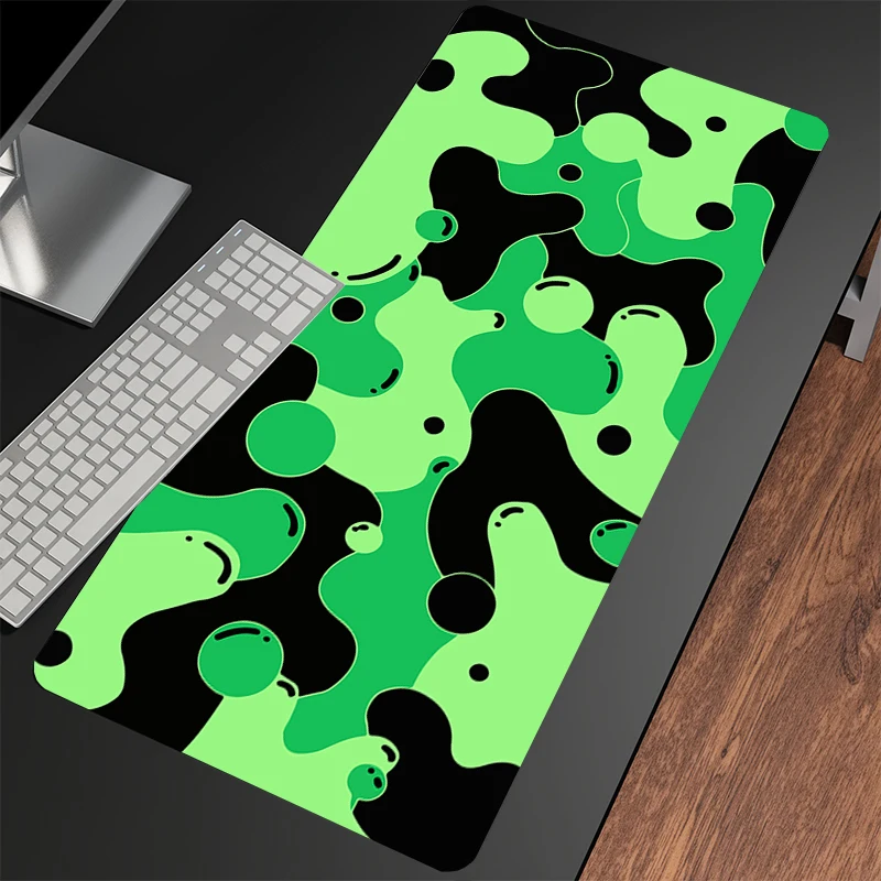 

Liquid Large Mouse Mat Gaming Mousepad Big Gamer Mousepads 39.3x19.6in Rubber Keyboard Mats Desk Pad HD Mouse Pads