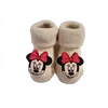 Winter Baby Girls Socks Newborn Mickey Minnie Baby Socks Infant Baby Boy Socks Anti Slip Soft keep warm Floor Sock Shoes 2