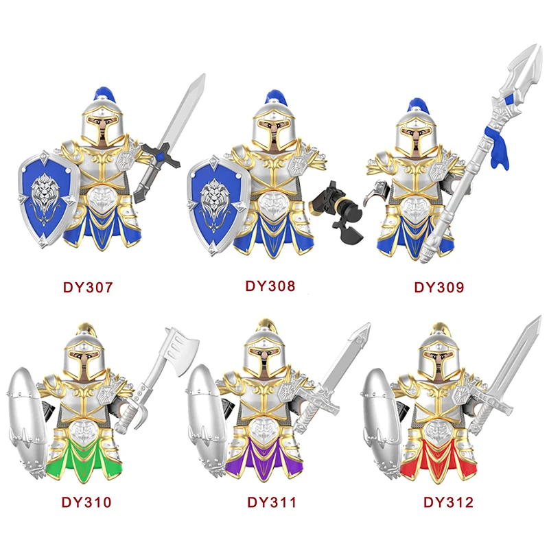 Medieval LOTR Warrior Elves Figures Orcs Army Armored Rohan Soldiers ...