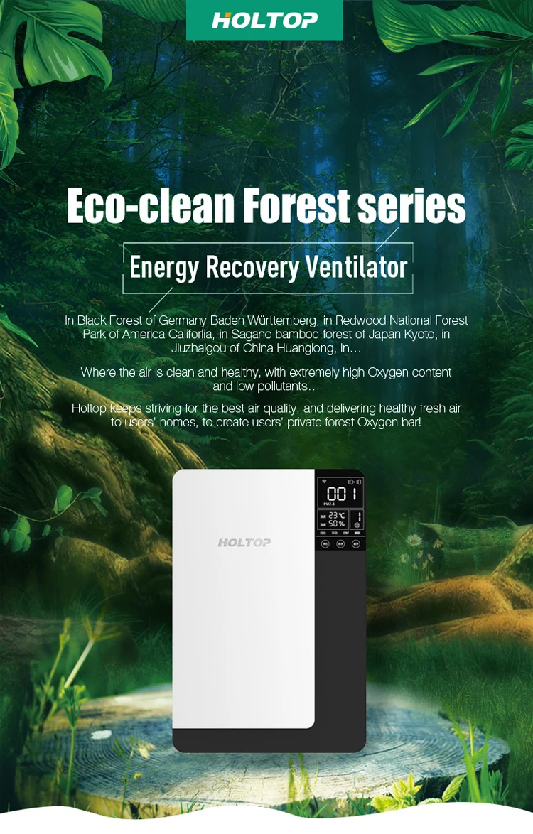 Wall mounted heat recovery home air ventilation systems energy recovery  ventilation system - AliExpress
