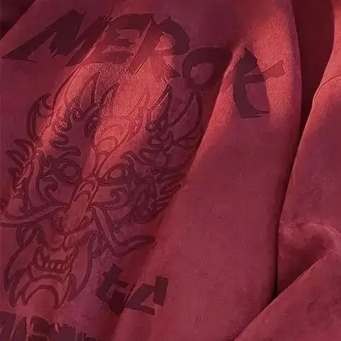 Dragon Graphic Sweatshirt Men Harajuku Hoodies O-Neck Long Sleeve Tops Suede Fabric Mens Women Pullovers Streetwear Unisex