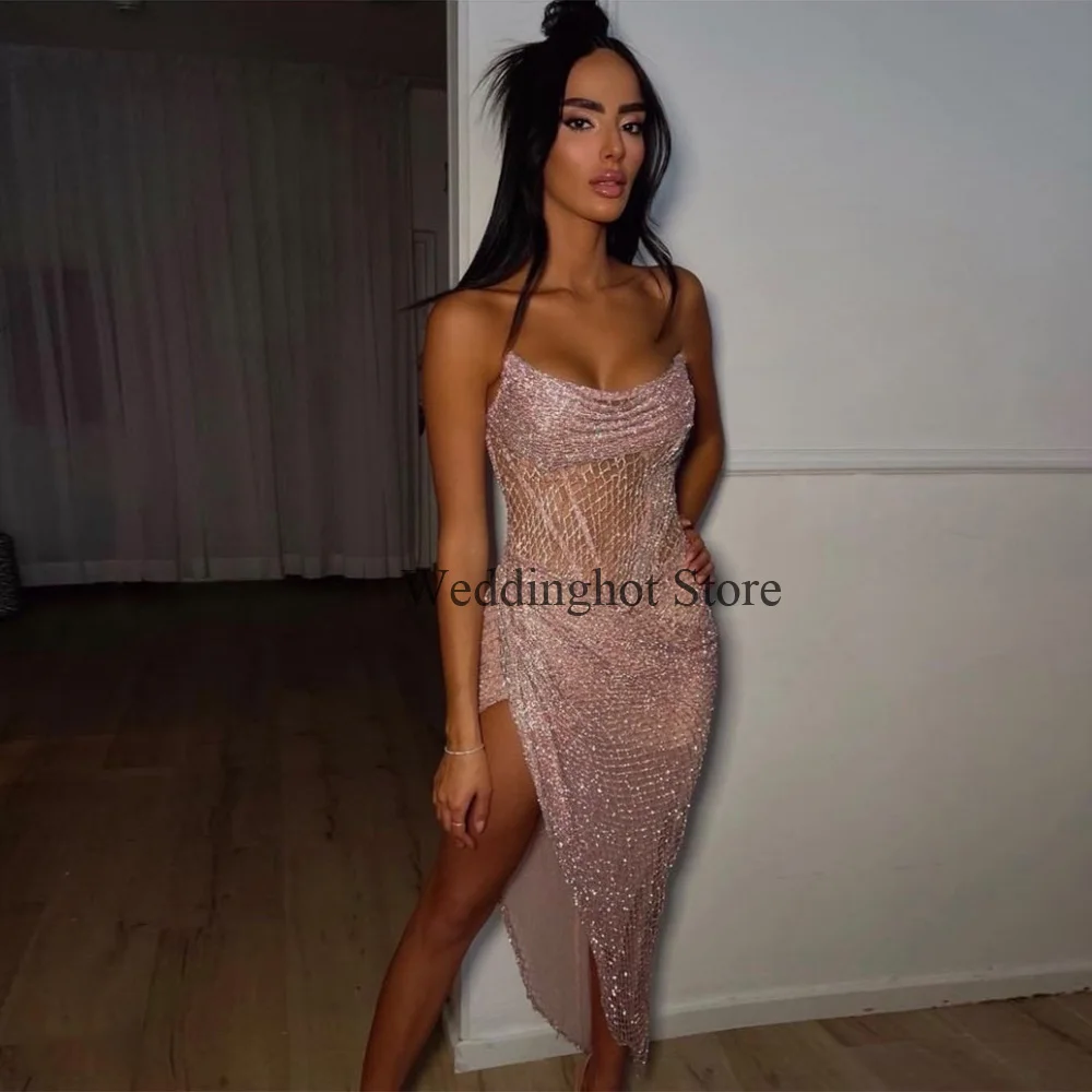 Abi Da Sera In 2 Pezzi: Abo Lungo Con Paillettes Senza Spalline Con Giacca, Eleganti Abi Da Ballo A Sirena, Abo Formale Lungo Fino Al Pavimento Da 298,63 € | DHgate