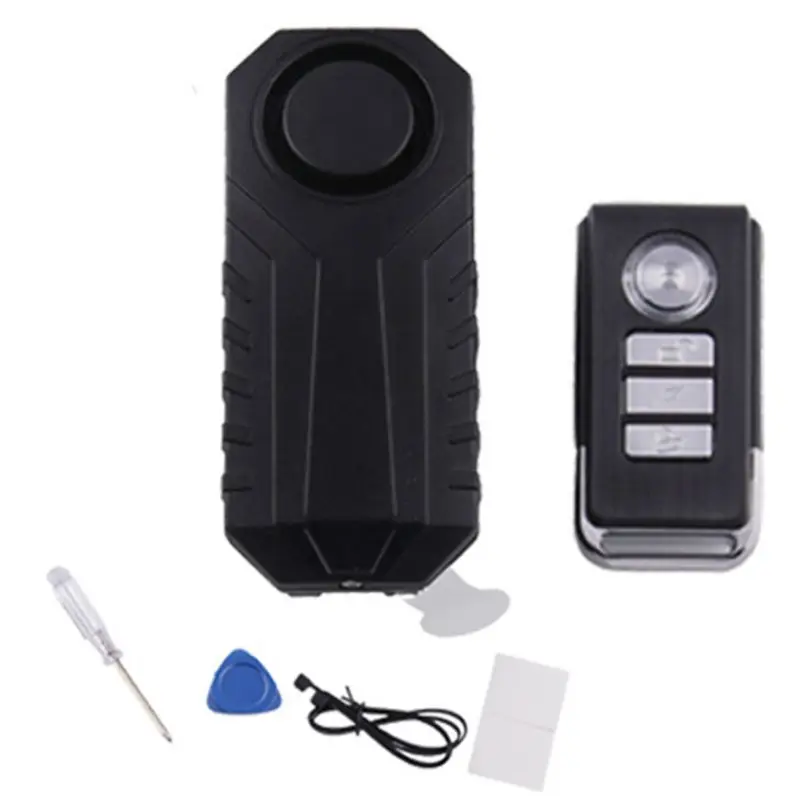 Wireless Anti-theft Motorcycle Burglar Alarm with Remote Control Waterproof Security Cycling Bike Alarm System Riding