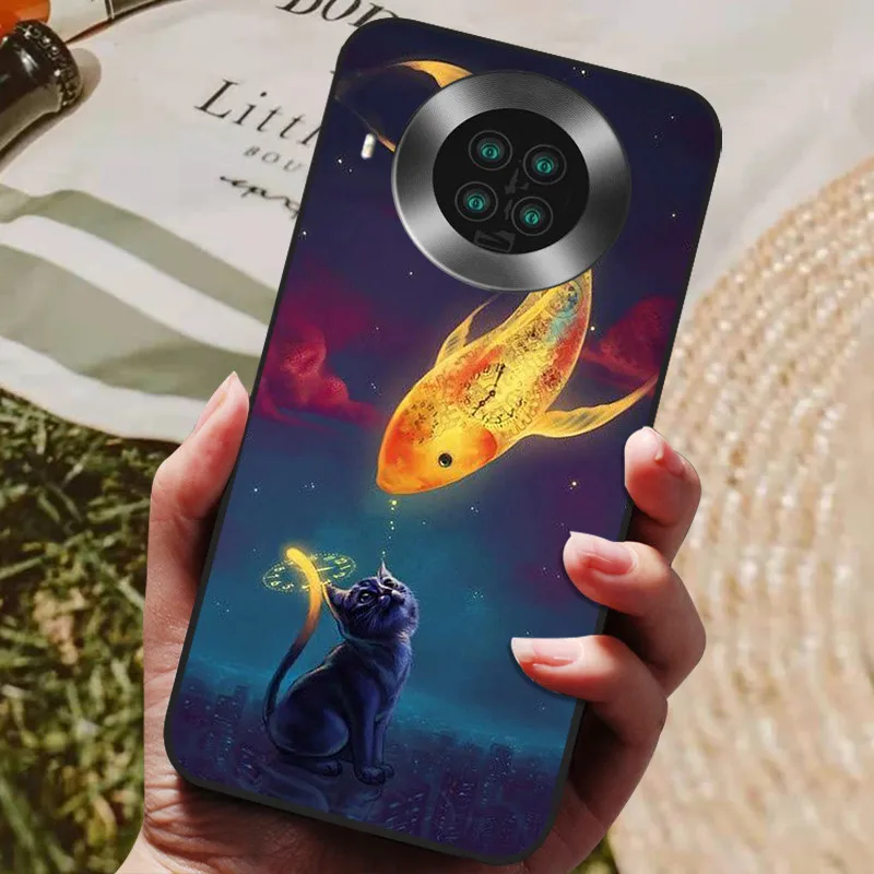 Silicone Soft Cute Fashion Black Bumper Protective Phone Case