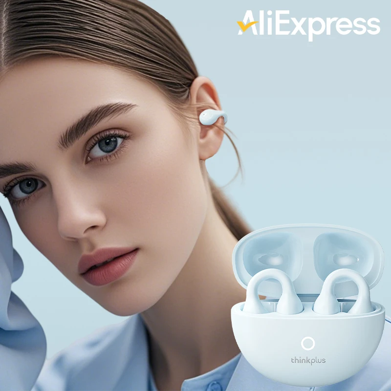 سماعات أذن Thinkplus OWS بمشبك للأذن، سماعات بلوتو...