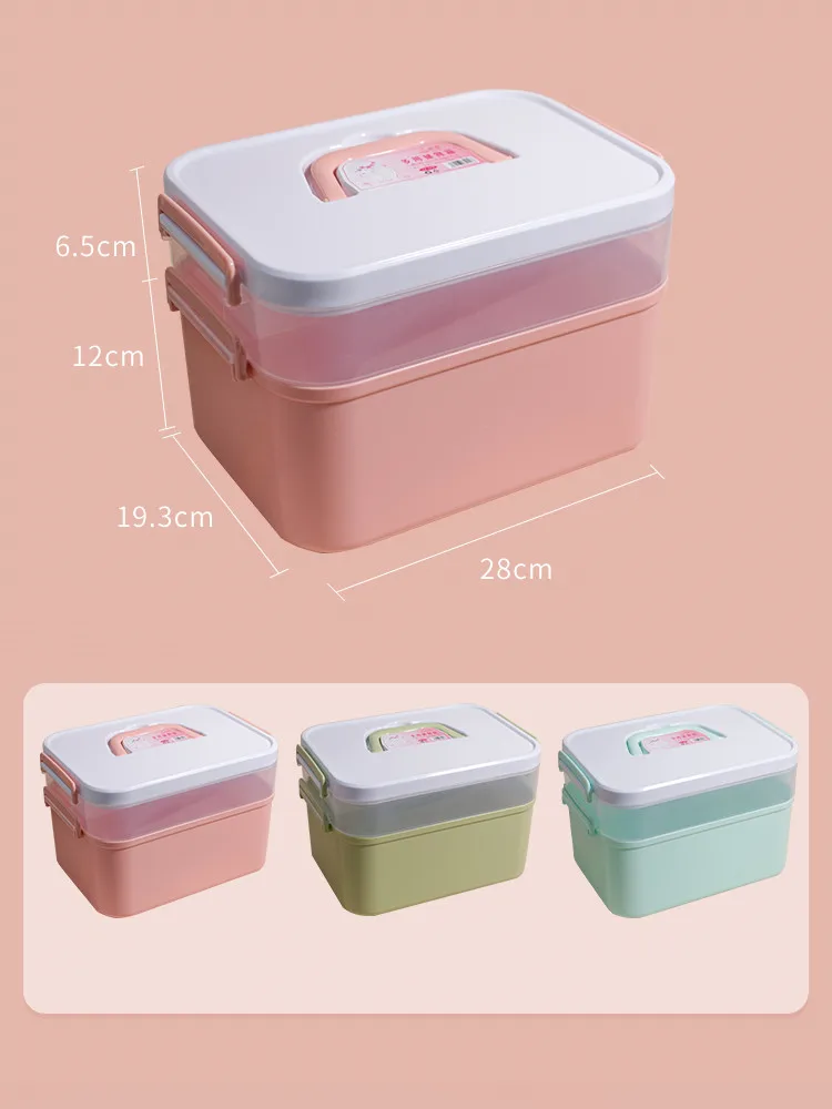 Multifunction Nail Art Tools Storage Box Beauty Scissors Nail Lamp  Organizer Jewelry Nail Polish Container Manicure Tools Case