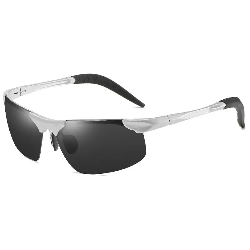 Classic Semi-frame Sports Polarized Sunglasses Men Women High Qulity Metal Sun Glasses Vintage Driving Goggles Shades UV400 - Image 7