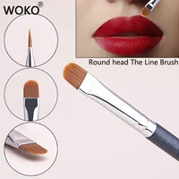 Oblate The Line Brush Ultra-thin Lip Line Eyebrow Concealer Brushes Detail Concealer Makeup Tool Lip Brow Contour The Line Brush 1