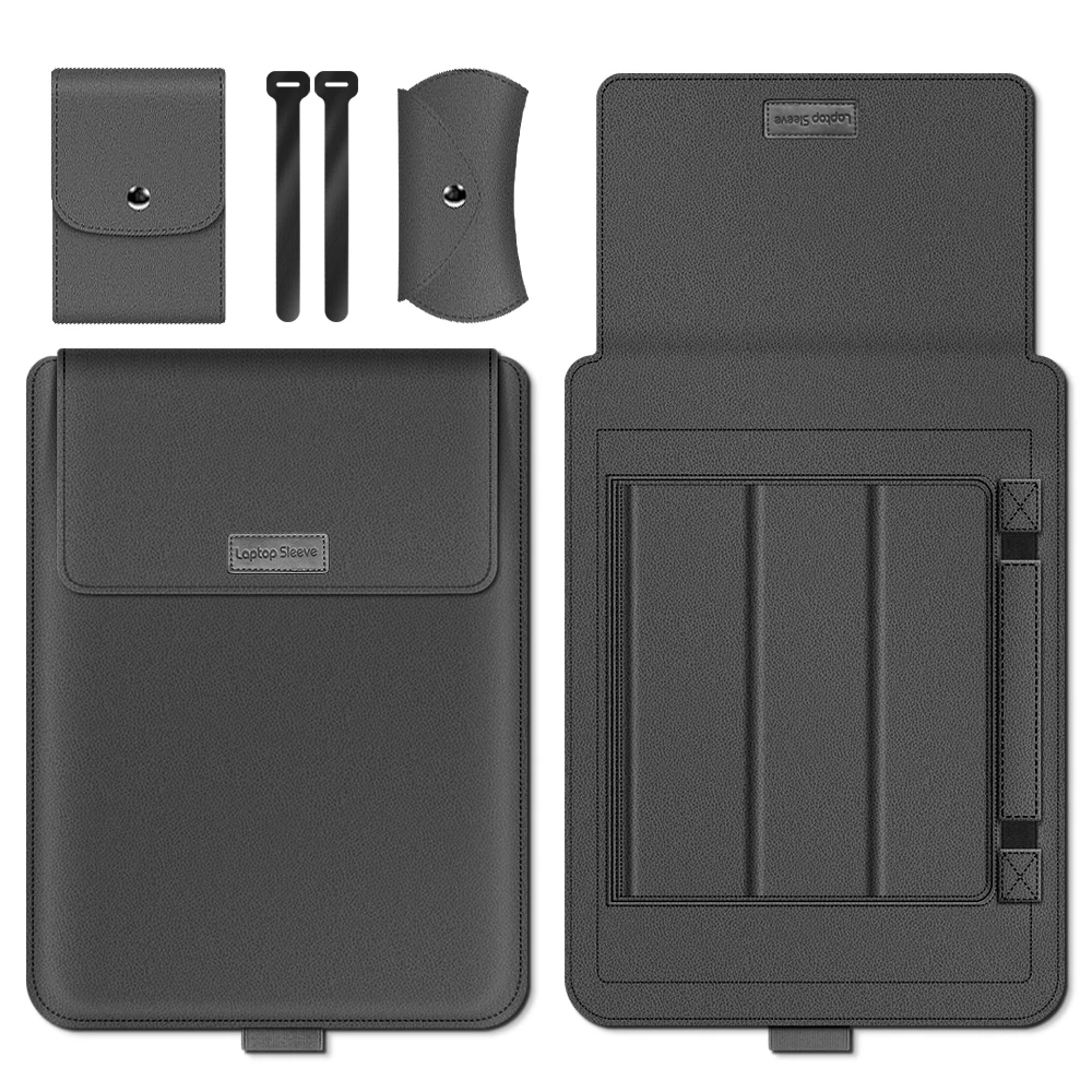 Чехол из искусственной кожи для ноутбука Macbook Air Pro 13 15 M1 2020 чехол Lenovo Huawei HP 11 12 14 17