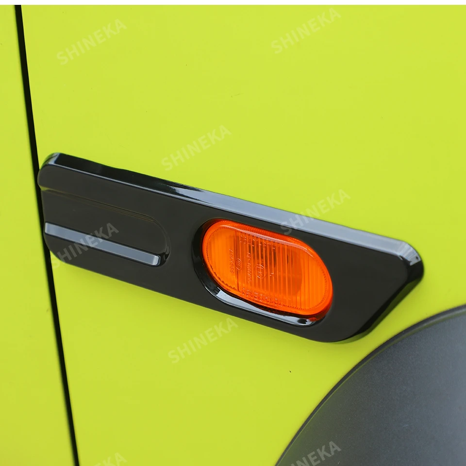 SHINEKA Auto-Kotflügel vorne, Blinker, Dekoration, Abdeckung für Suzuki Jimny 2019 2020 2021 2022 2023, Außenzubehör – Detail 11