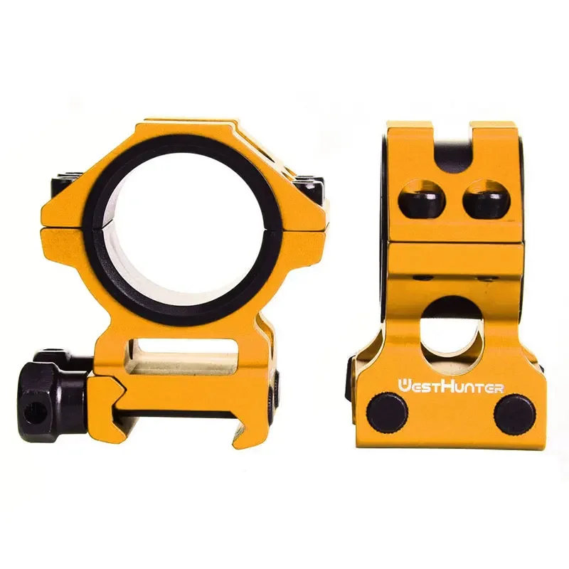 Rifle Scope 25.4MM/30MM Dia. Mount WestHunter Low Picatinny 20MM Rail Scope Mount Rings Tactical Optics Rings