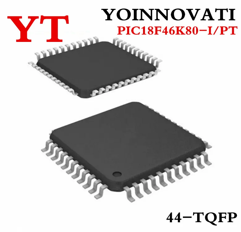 

5pcs/Lot PIC18F46K80-I/PT PIC18F46K80 18F46K80 MCU 8BIT 64KB FLASH TQFP44 IC