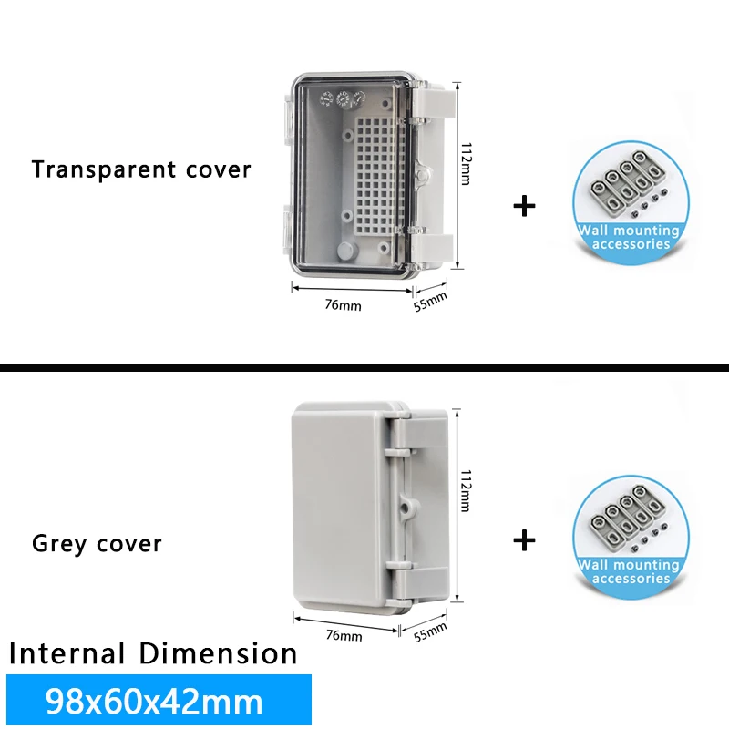 Heavy-Duty Waterproof Electrical Enclosure - IP66 Weatherproof & Dustproof