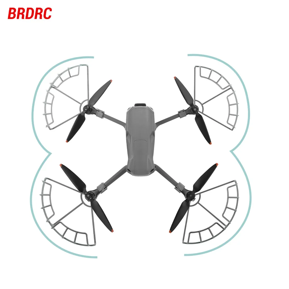 Protection d'hélices pour drone - Anneau de sécurité anti-collision gris clair