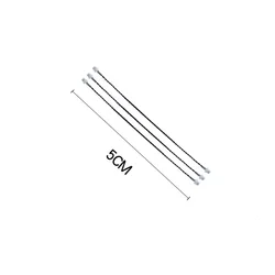 LED Light Connecting Cable Accessory for DIY Building Block Creations (3 - Pack) (5CM)