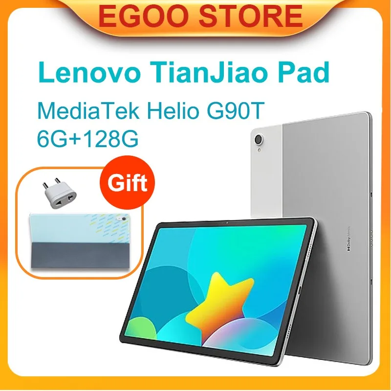 Original Lenovo Tianjiao Tablet for Students 11inch 7700mAh 6+128G  2000*1200 MediaTek® Helio G90T WIFI White Children's Tablet