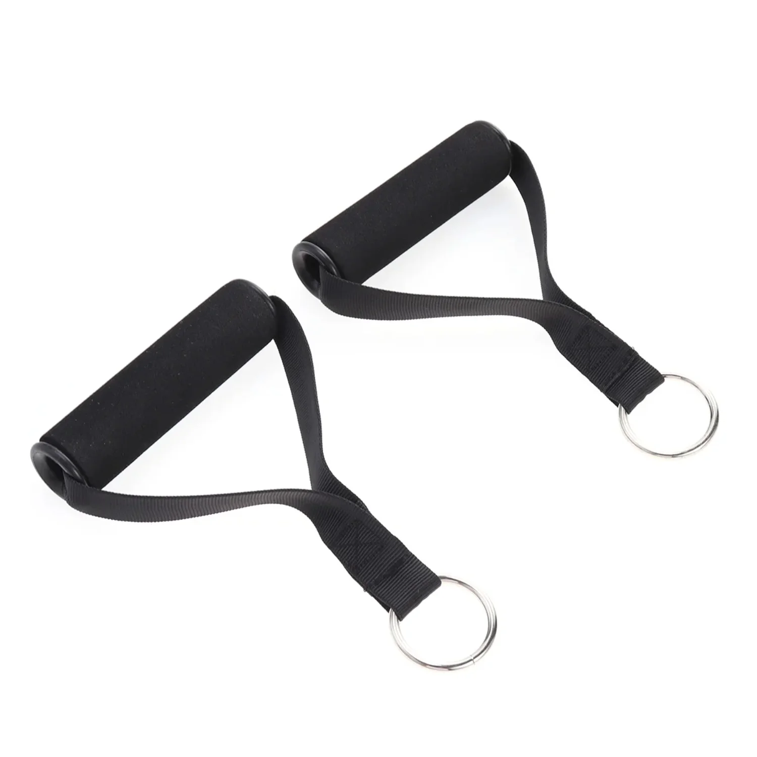 Resistance Band Set with Door Anchor Ankle Strap Weight Lifting Yoga Pilates Exercise Stretch Fitness Gym