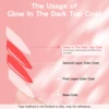 15ml Glow in the Dark Top Coat, Luminous Effect Functional Soak Off Gel Nail Polish for Home Salon Nail Art Manicure Pedicure 3