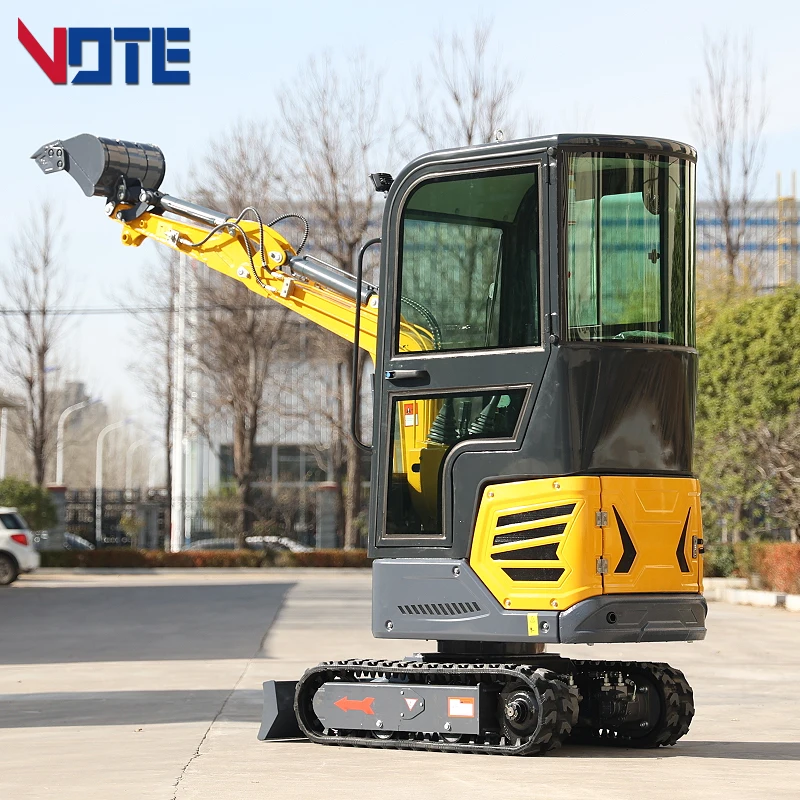 Voto Mini Escavatore Costruzione Mini Escavatore Micro Escavatore Cingolato 1 Ton 2 Ton Mini Escavatore In Vendita