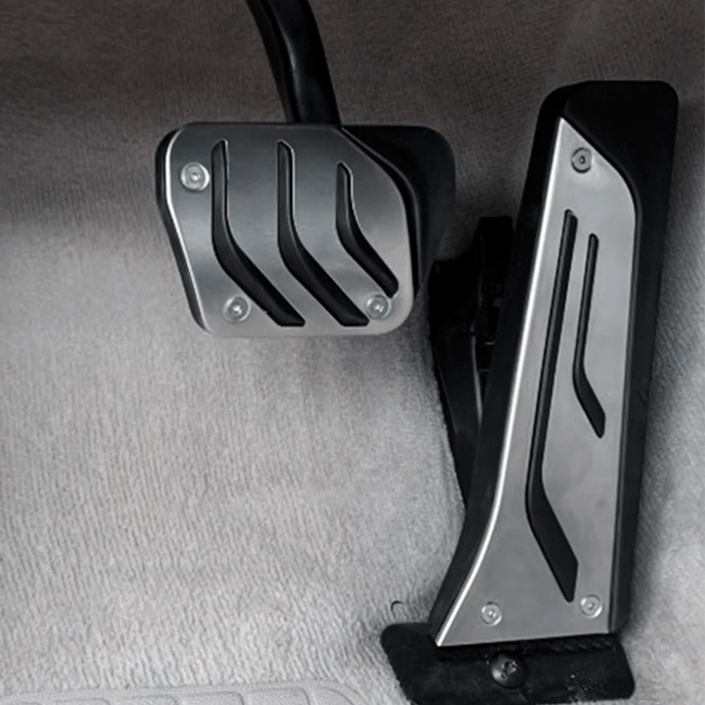 Stainless Steel Car Pedals car pedals,stainless steel pedal cover for BMW F20 F21 F22 F23 F24 F30 F31 F32 F33 F34 F35 F36 F80 F82 F83 E81 E82 E88 E90 E91 E92 E93 AT MT
