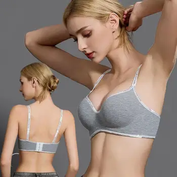 Small Breasts Push Up Bra Wireless Comfortable Underwear Seamless Invisible Bralette 3D Pads Support Bras Side Breast Collection 1