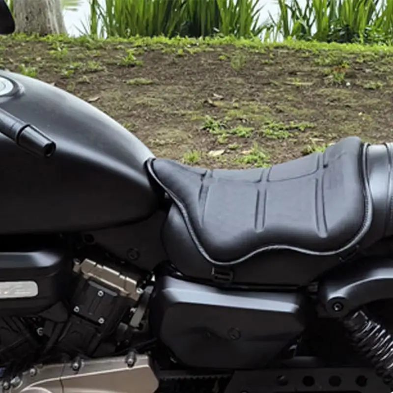 

Motorcycle Seat Pad 3D Honeycomb Bike Pillow Pad Cover Breathable Soft Moto Seat Cushion Anti Slip Shock Absorption Seat Pad