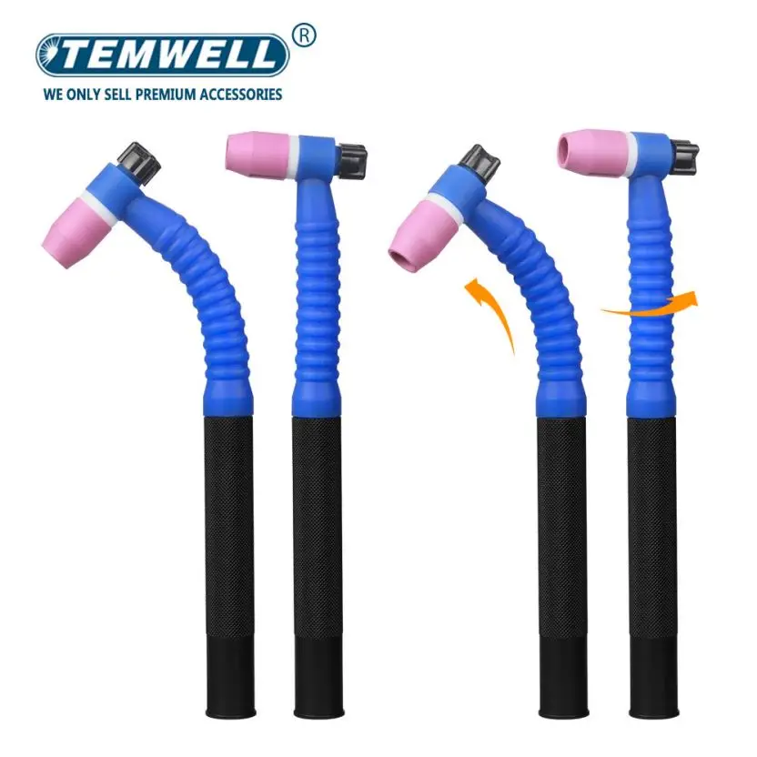 Сварочная головка WP9F для TIG, аксессуары для сварочного пистолета с вольфрамовым аргоновым дуговым охлаждением Сварочная головка WP9F для TIG, аксессуары для сварочного пистолета с вольфрамовым аргоновым дуговым охлаждением