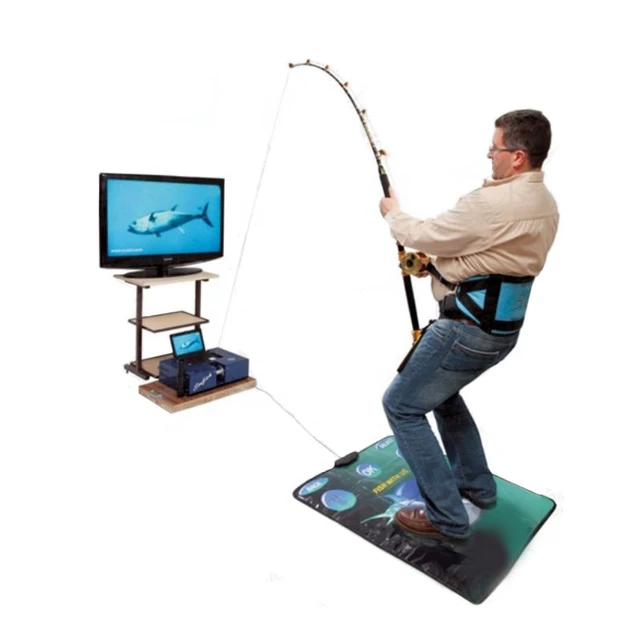 High Quality Indoor Amusement Game Fishing Simulator Machine For