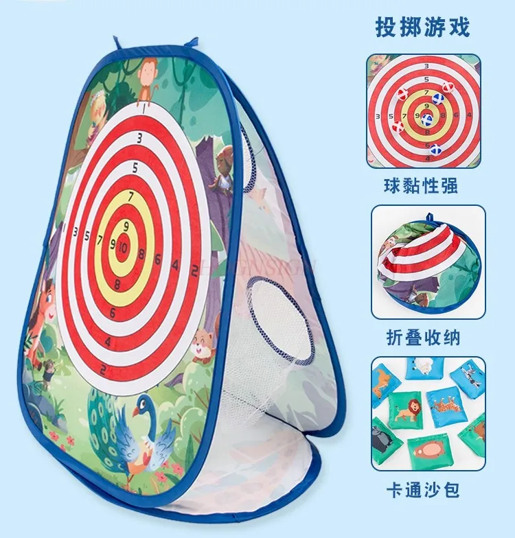 

Children throwing sandbags, darts, indoor games, sticky target balls, parent-child interaction, safety, outdoor sports toys