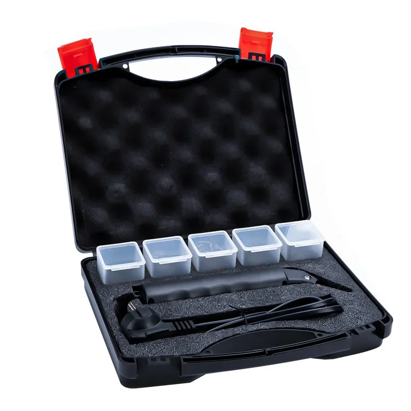 Plastic Welding Machine Patch Machine Plastic Soldering Iron with Staples Car Bumper Body Repair PP PE PVC Gap Repair Kit 4