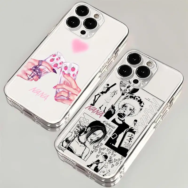 Cool Girl Oosaki Nana Japanese Anime Transparent Phone Case