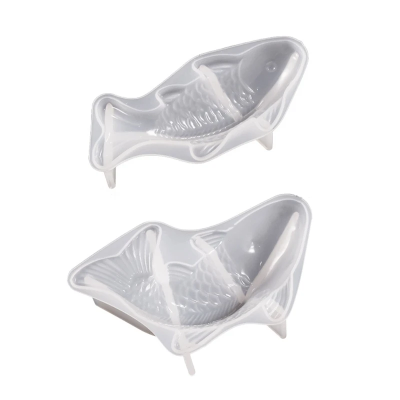 

Resin Molds Fish Gypsum Ornaments Mold Home Decors Durable Tool DIY