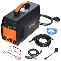 VEVOR 210A 3 in 1 TIG Welder AC 110/220V 3 in 1 Multifunctional HF TIG ARC Clean Welding Machine with USB Port/Pulse & Torch 1