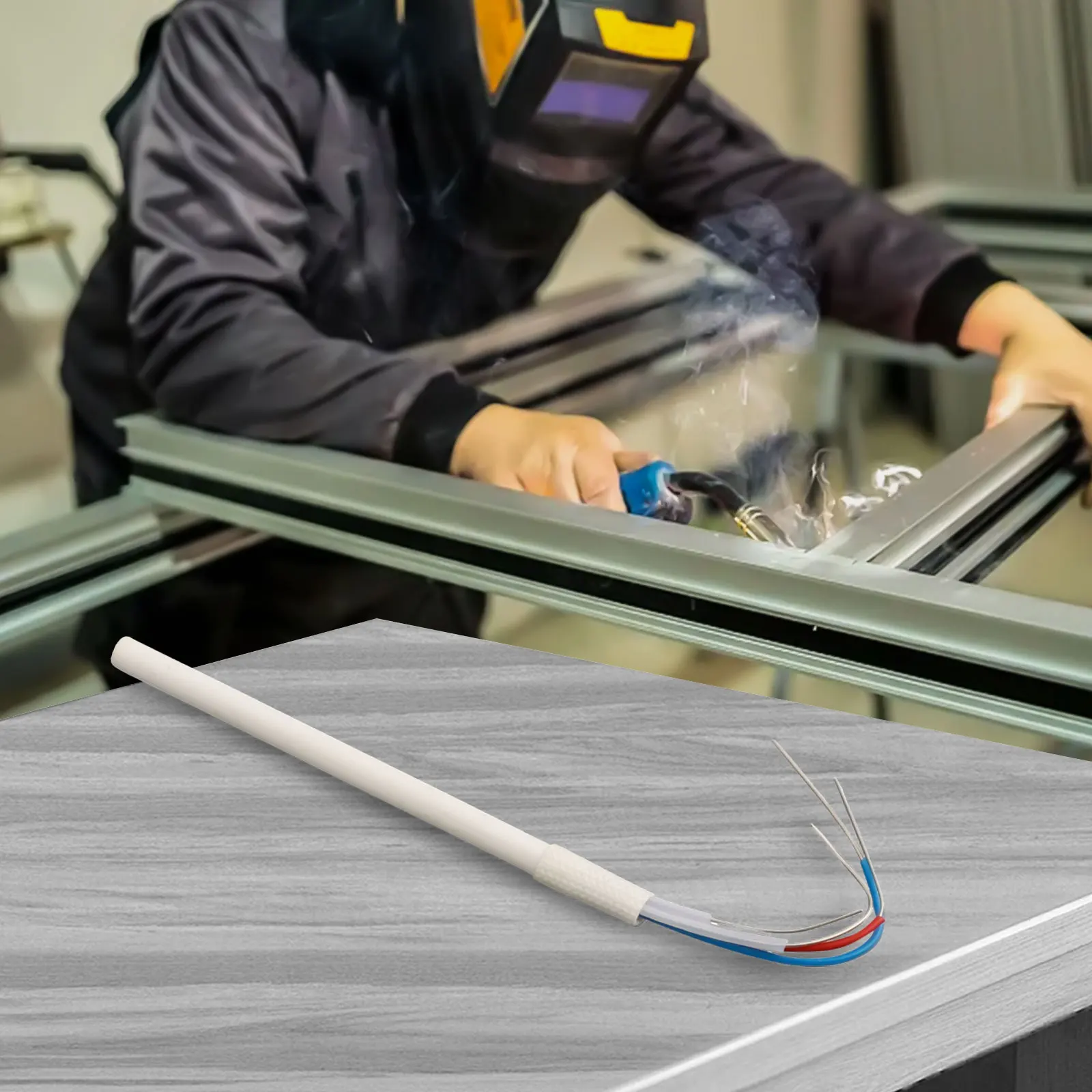 

New 50W Ceramic Heater Soldering Element Four-core Heating 24V Welding Wire 952B 952D Core Nickel-coated Station