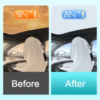 Fit For XPENG G6 2023 2024 2025 Colorful Ice Crystal Car Roof Sunshade Skylight Blind Shading Windshield Sunroof Cover Accessory 2