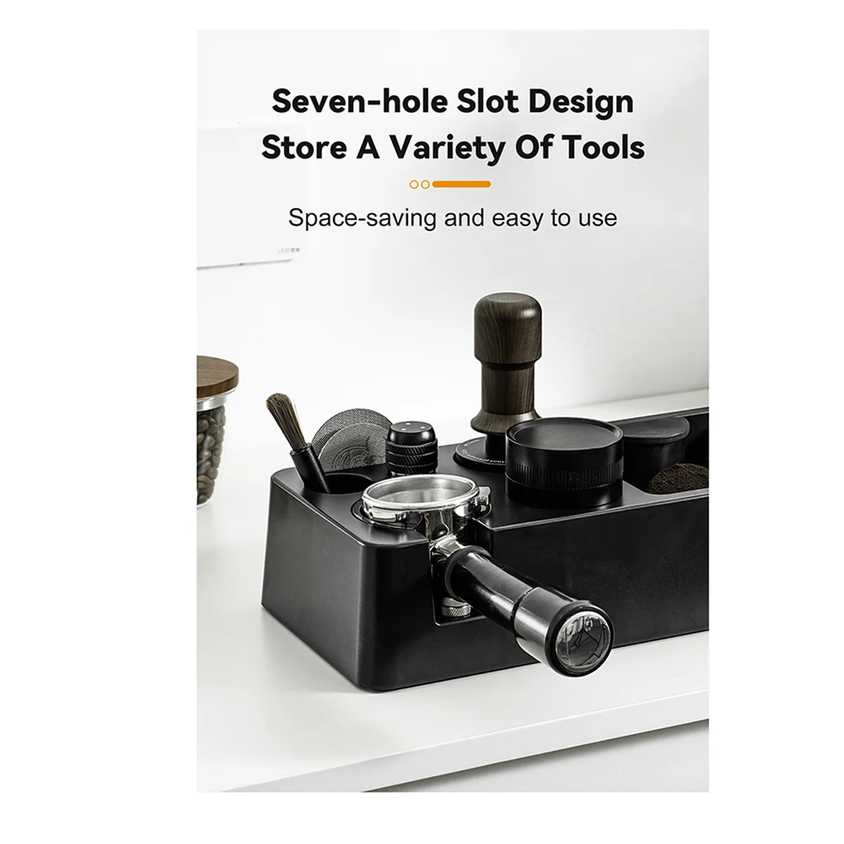 

51/58MM Coffee Tamper Holder Mat Filter Stand Espresso Portafilter Stand Espresso Distributor Mat Rack Barista Tools