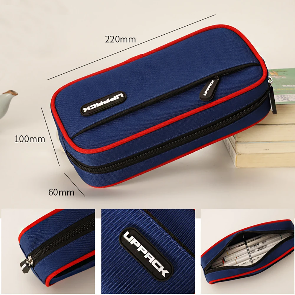 Creative Pencil Case Cute Boy Girl Kawaii Pencil Cases Storage Kids Pen Bag Large Big Stationery Box School Students Supplies - 5