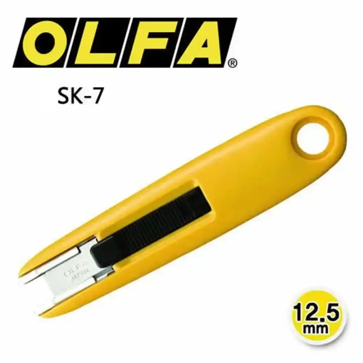 Olfa SK-7 12.5自己格納式安全カッターナイフユーティリティボックス