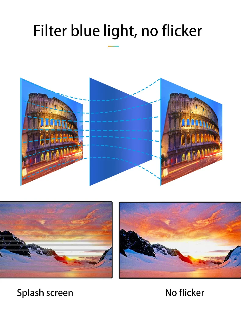 ASUSHOM Ŀ  PC VA LCD HD ̹ , ũž HDMI ȣȯ, 1920x1080p ǻ ̸ ÷, 24 ġ, 165hz