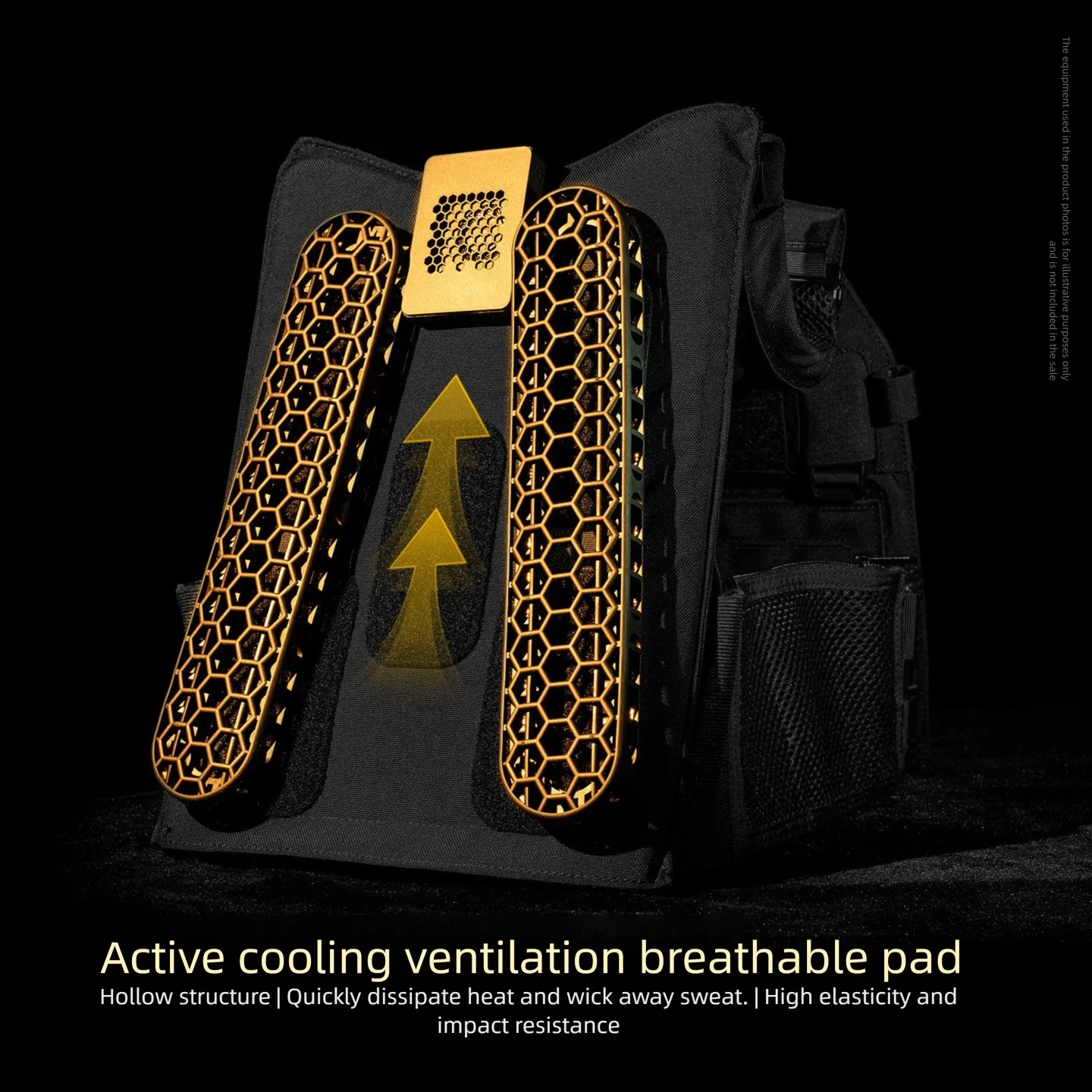  slider image of Tactical Vest Breathable Cushion