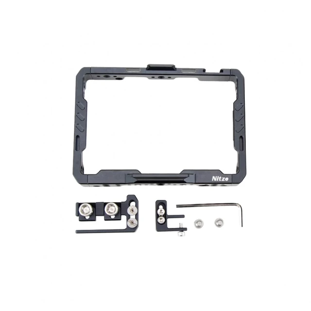 ビデオアシストキット JT-B01B 5 12g 3g ケージモニター : Nitze Cage Kit for Blackmagic Video Assist 5\" 12G