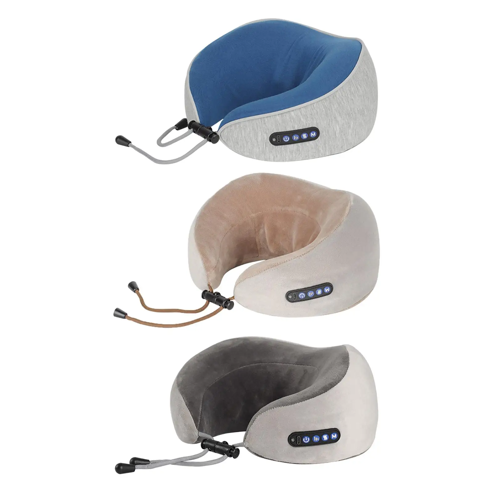 

Cervical Neck Massager Pillow u style Massage Pillow Travel Pillow Neck Support Pillow for Side Sleeping Watching TV