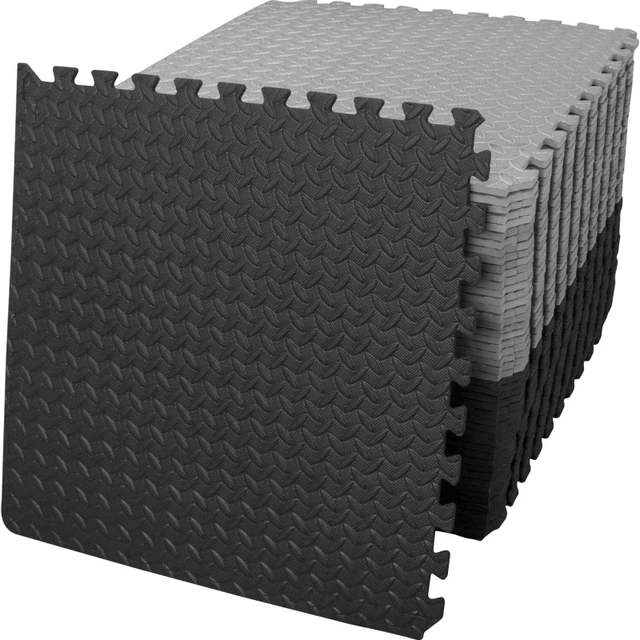 8/16Pcs EVA Foam Interlocking Floor Mats Non-Slip Puzzle Exercise Tiles for Home Gym Garage Workout Protection