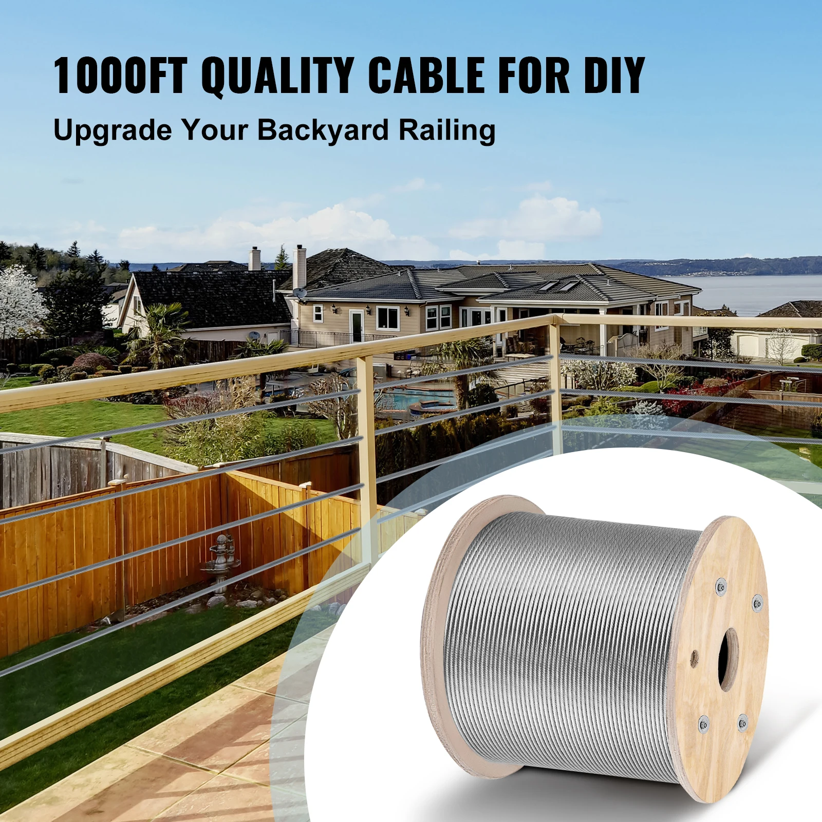 Stainless Steel Wire Rope Cable for Fishing Lifting
