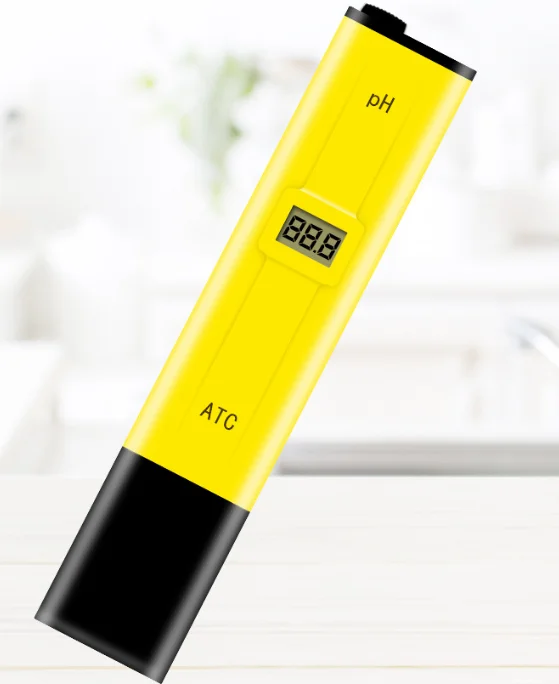 Portable ATC acidity meter detection for aquarium acid-base fish tank water quality with temperature compensation pH tester pen