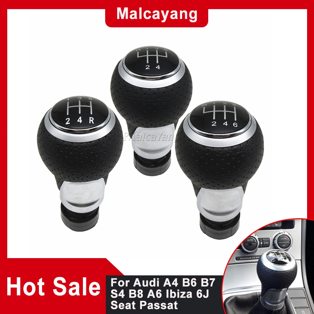 Ricambi Auto Per Audi A4 B6 B7 B8 A6 S4 8K A5 8T Q5 8R S Line Ibiza 6J Seat Leon Mk1 Passat Pomello Del Cambio Leva Del Cambio