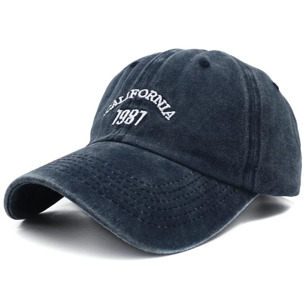 Casquette de baseball bleu marine en velours côtelé Polo Ralph Lauren