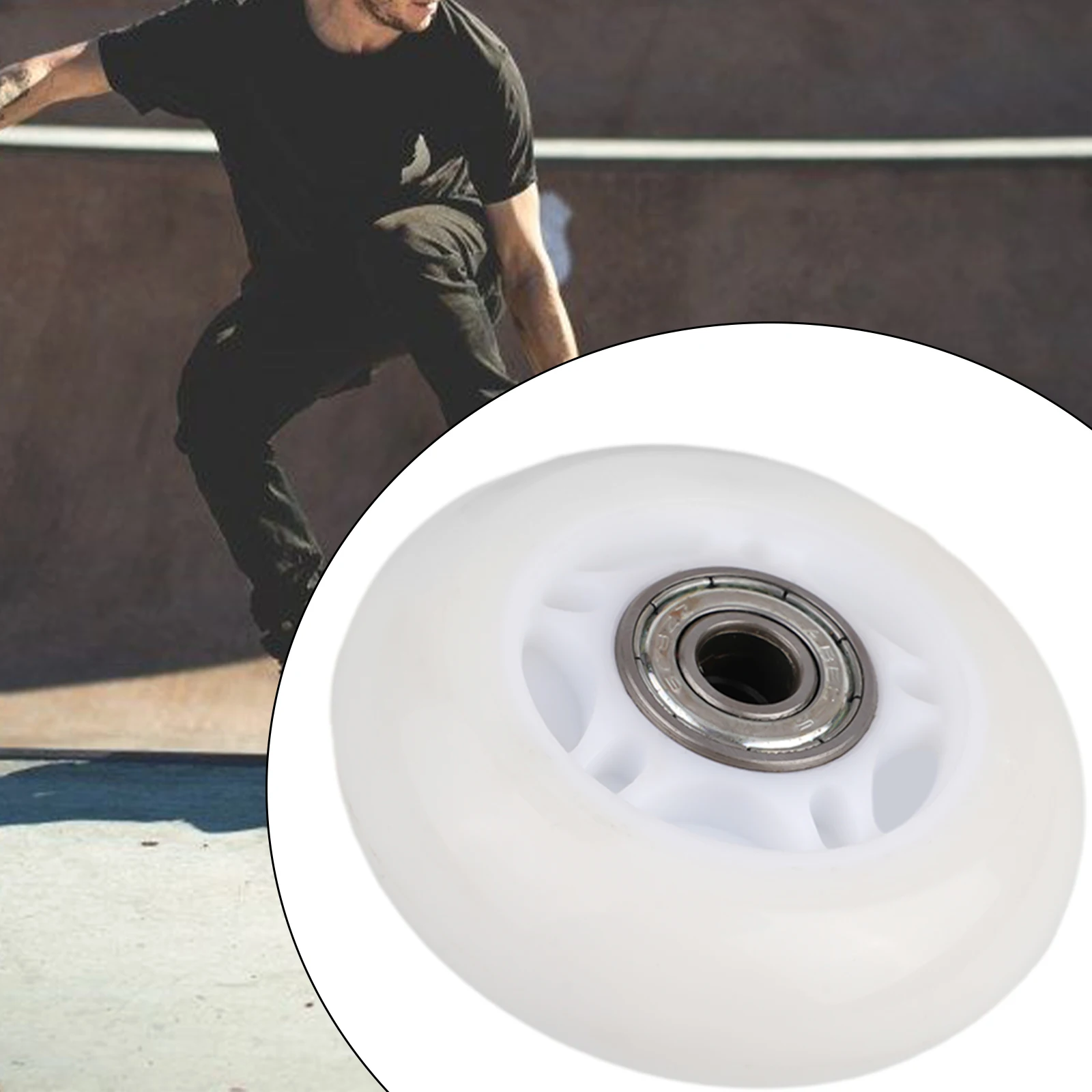 Outdoor Inline Hockey Skate Wheels With Bearing for Skates Roller Skates Luggage roller skating wheels