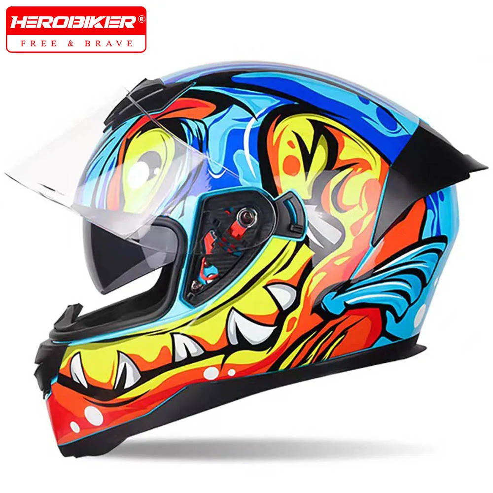 Casco Moto Ǯ ���̽� ��� �� ������� ������ ���̽� ��� ���� Ǯ ���̽� Casco Integral Motorsiklet �� ����