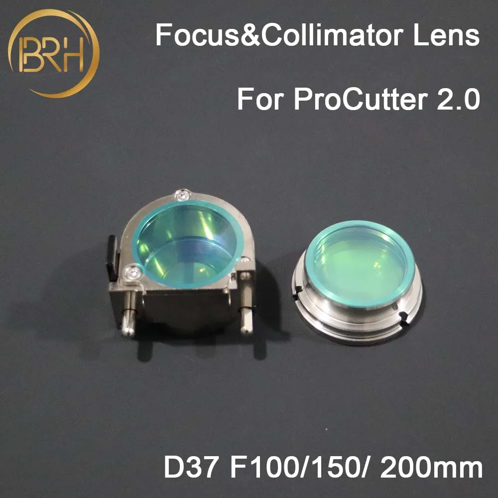 파이버 레이저 시준기 및 초점 렌즈, Precitec Procutter용 렌즈 홀더 포함, 2.0 파이버 레이저 커팅 헤드, D37 F100 150, 200mm